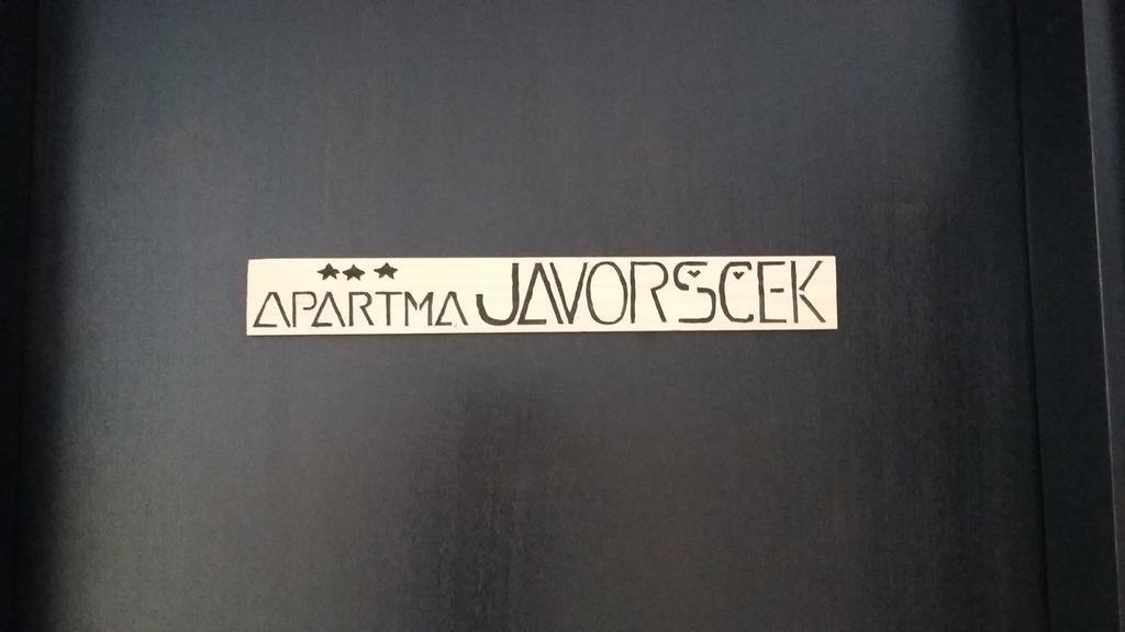Apartma Javorscek Bovec Eksteriør billede